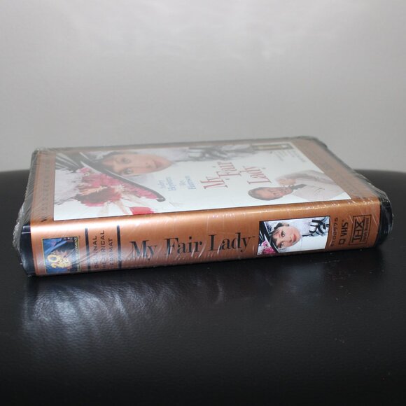 3/$55❤️sealed vintage 1996 MY FAIR LADY (1964) Widescreen VHS hard case CBS Fox - Picture 3 of 7